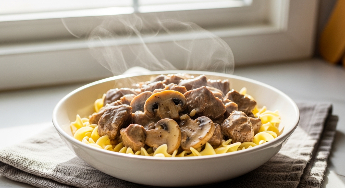 easy slow cooker beef stroganoff comfort food made simple