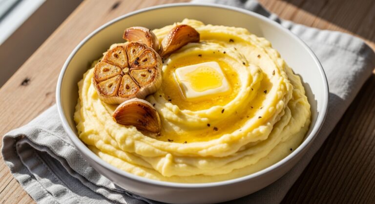 garlic mashed potatoes