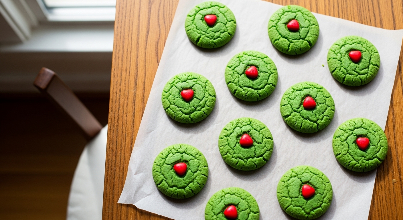 grinch cookies