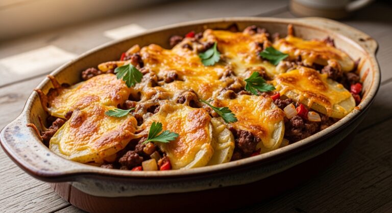 hamburger potato casserole