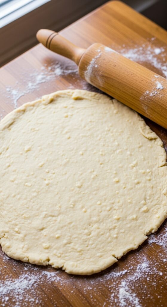 handmade pie crust dough