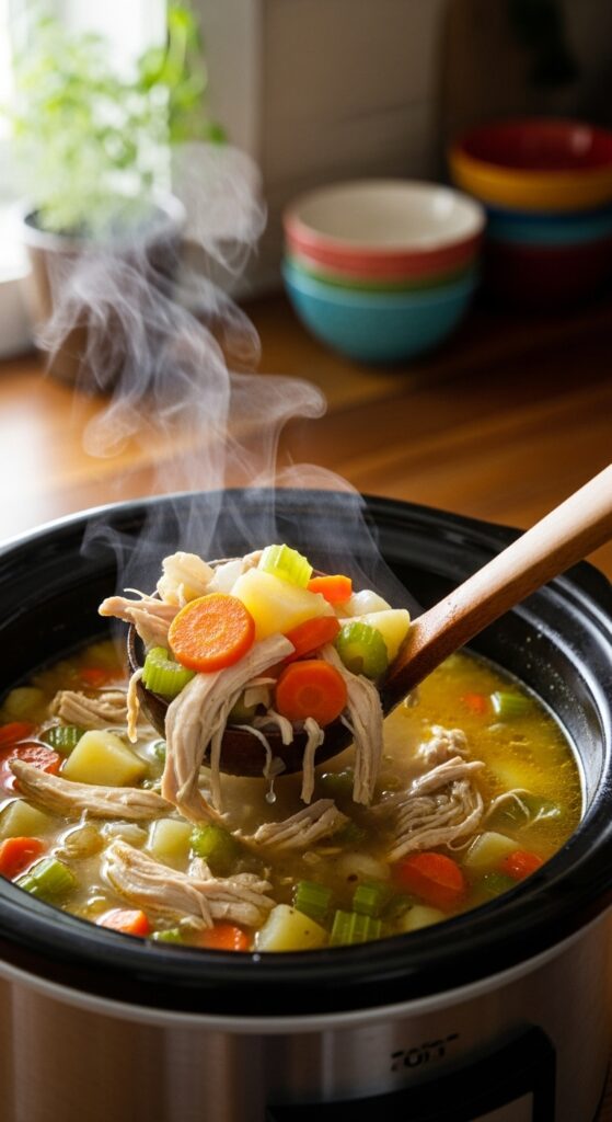 homemade chicken potato soup