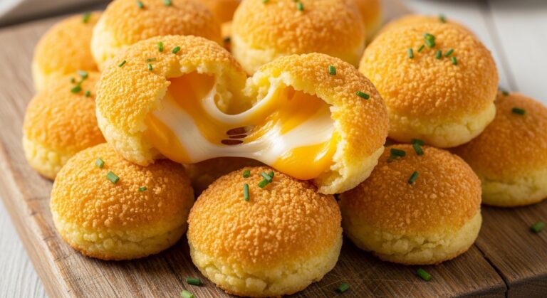 irresistible mashed potato cheese puffs