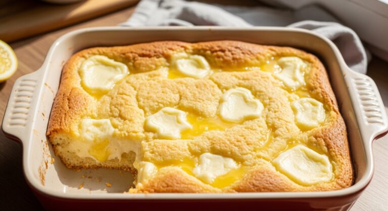 lemon cream cheese dump cake recipe