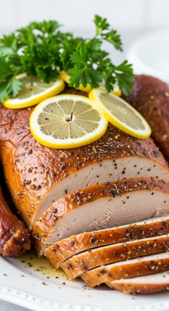 lemon pepper smoked turkey