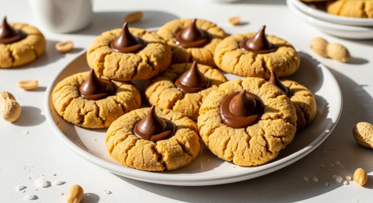 peanut butter blossom cookies