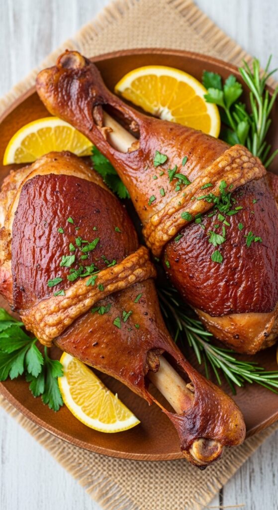 smoked turkey legs