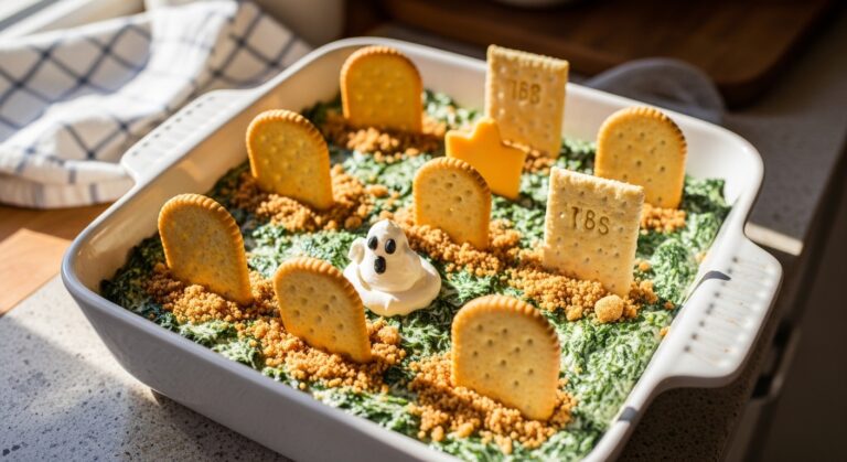 spinach dip graveyard scene