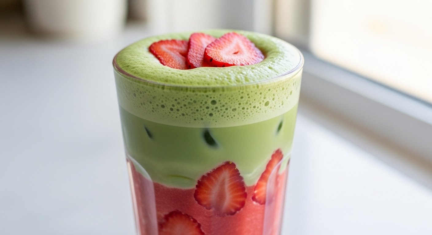 strawberry matcha recipe