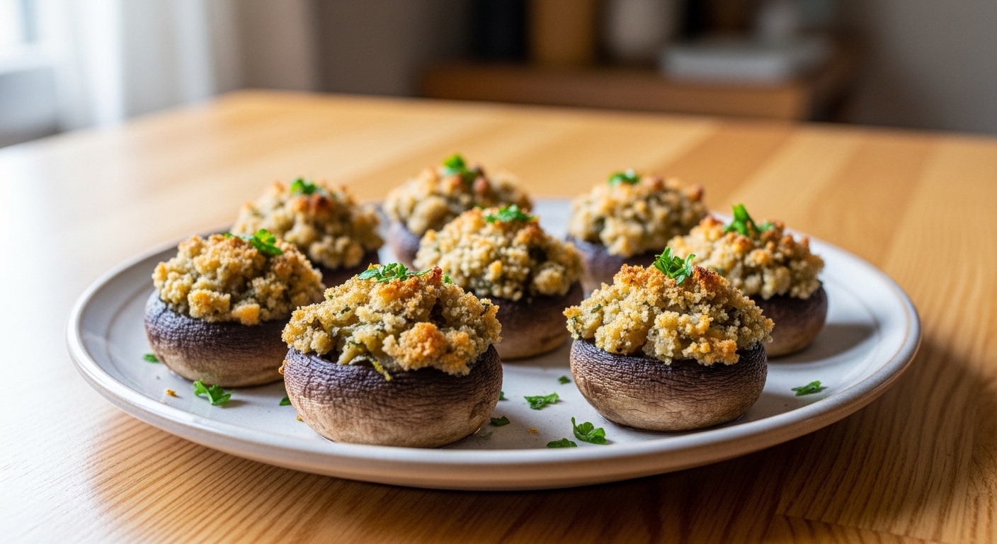 stuffed mushrooms