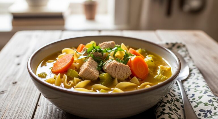 turkey noodle soup