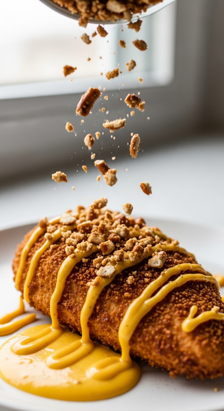 Extra Pretzel Crumb Garnish