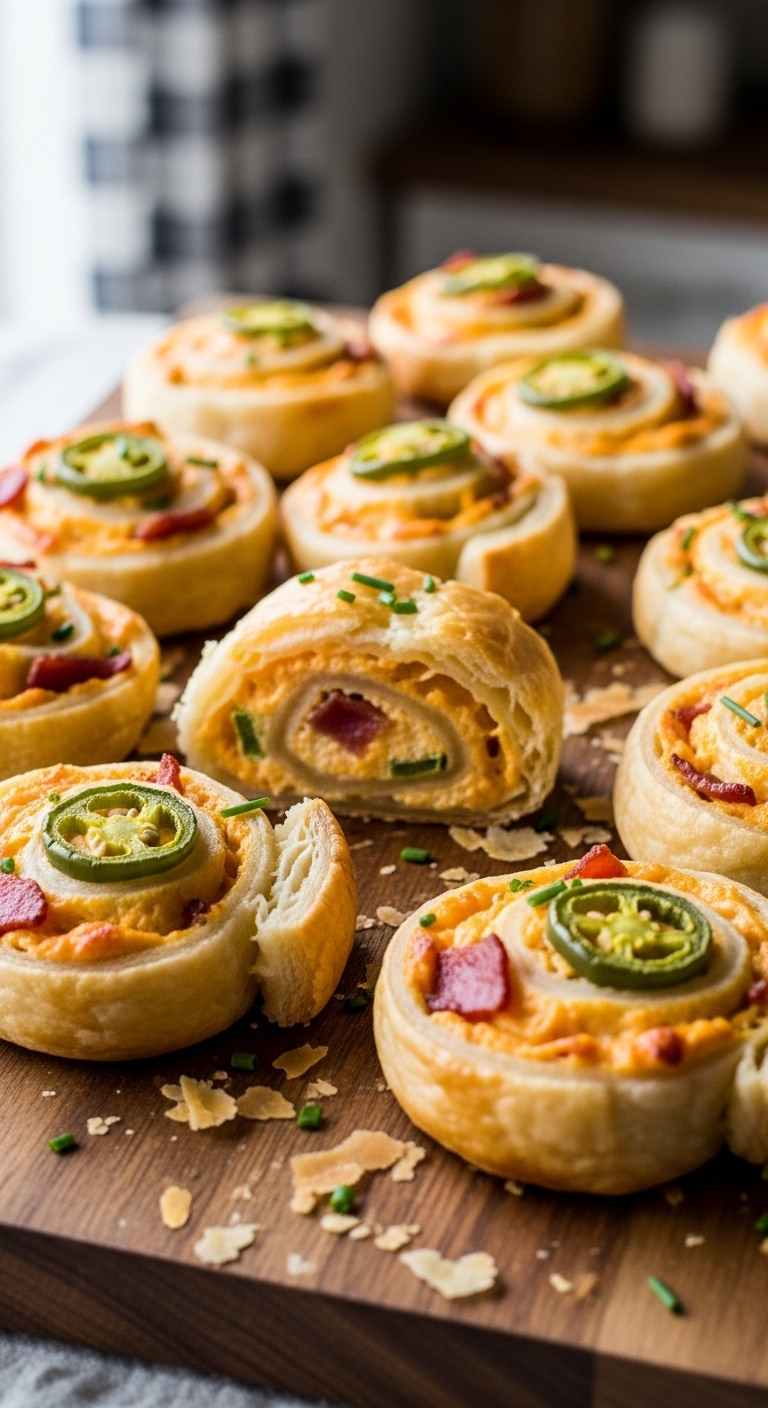 Jalapeño Popper Pinwheels
