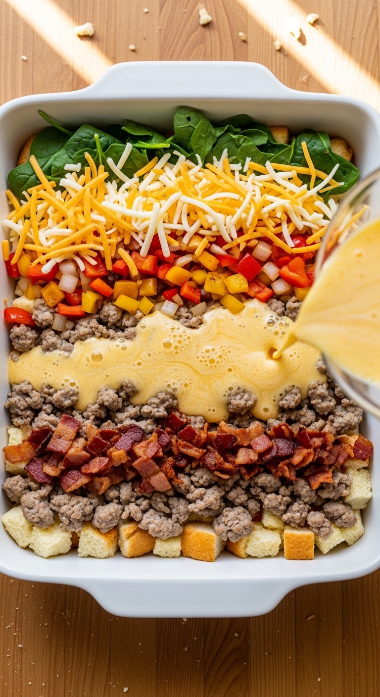 Layering the Casserole