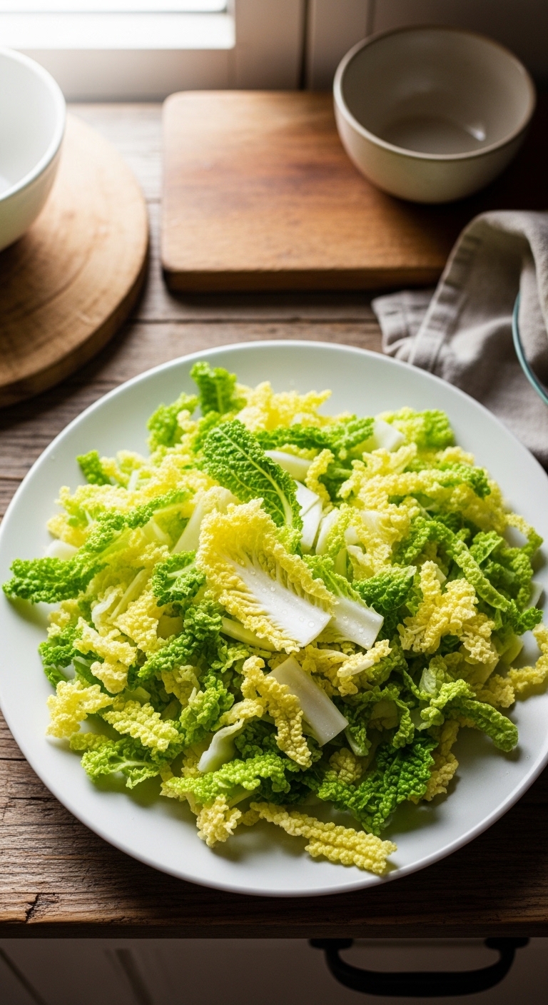 Shredded Cabbage for Stir Fry