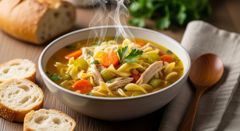 cozy winter chicken soup recipe