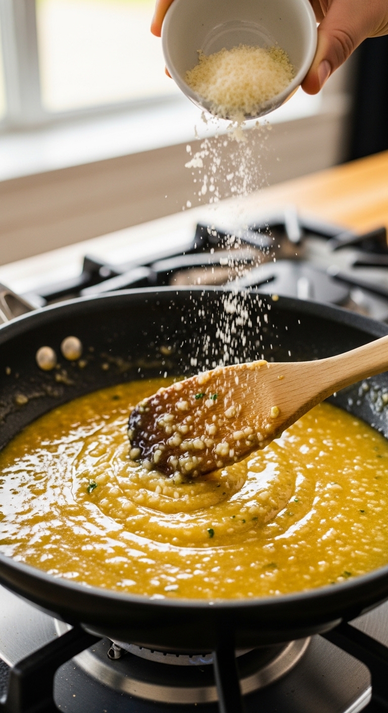 creamy garlic butter sauce