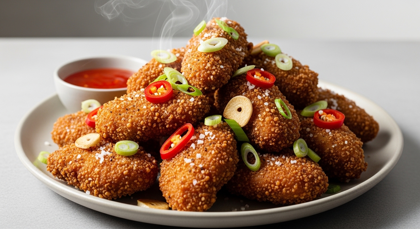 crispy salt and pepper chicken recipe