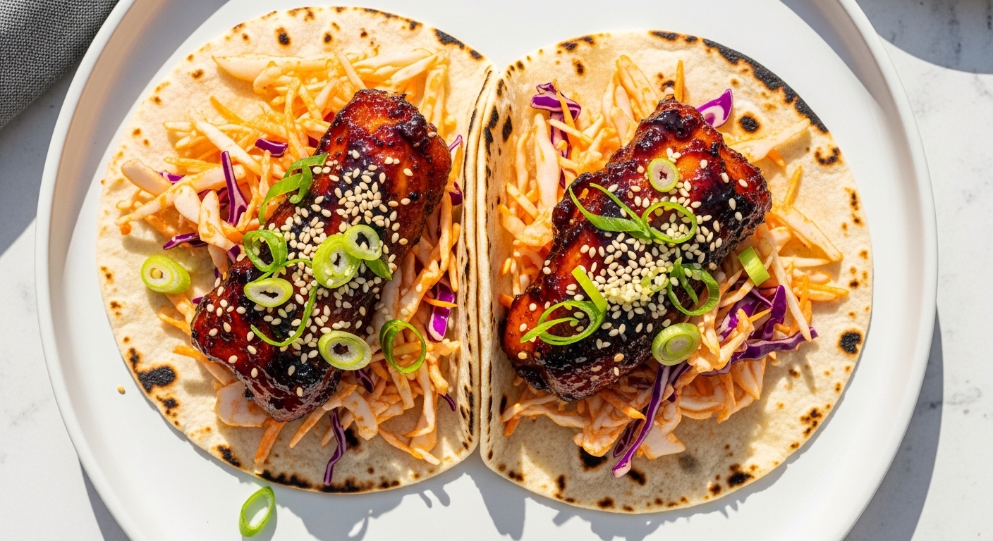 korean bbq chicken tacos recipe