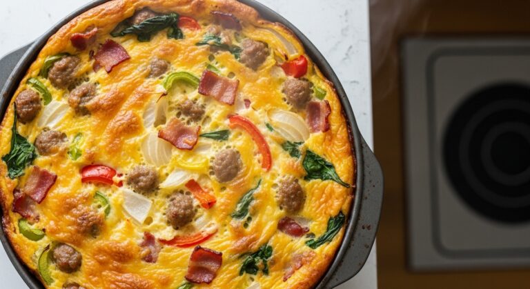 savory breakfast casserole recipe